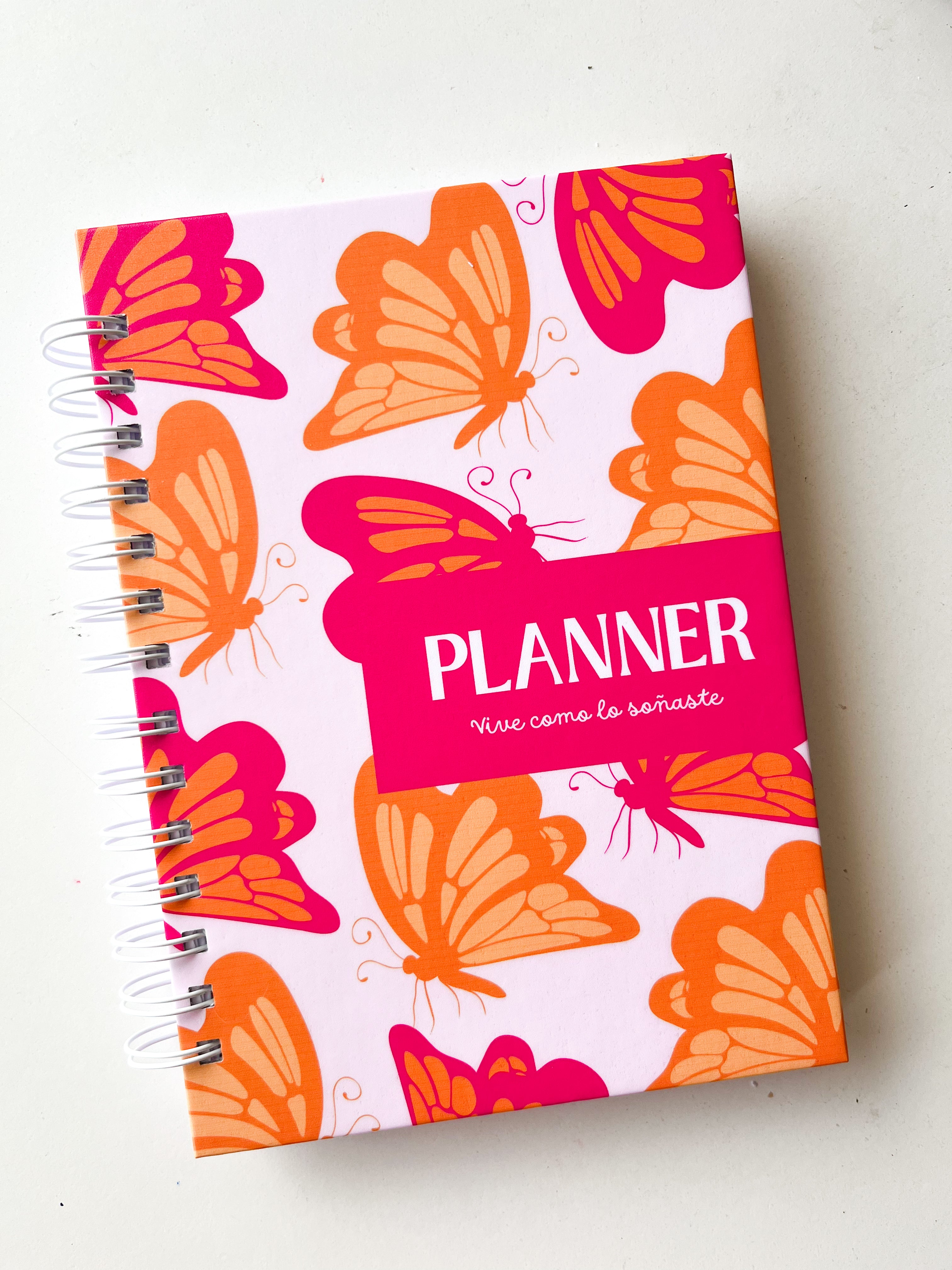 Planner Anual Borboleta 🦋🧡