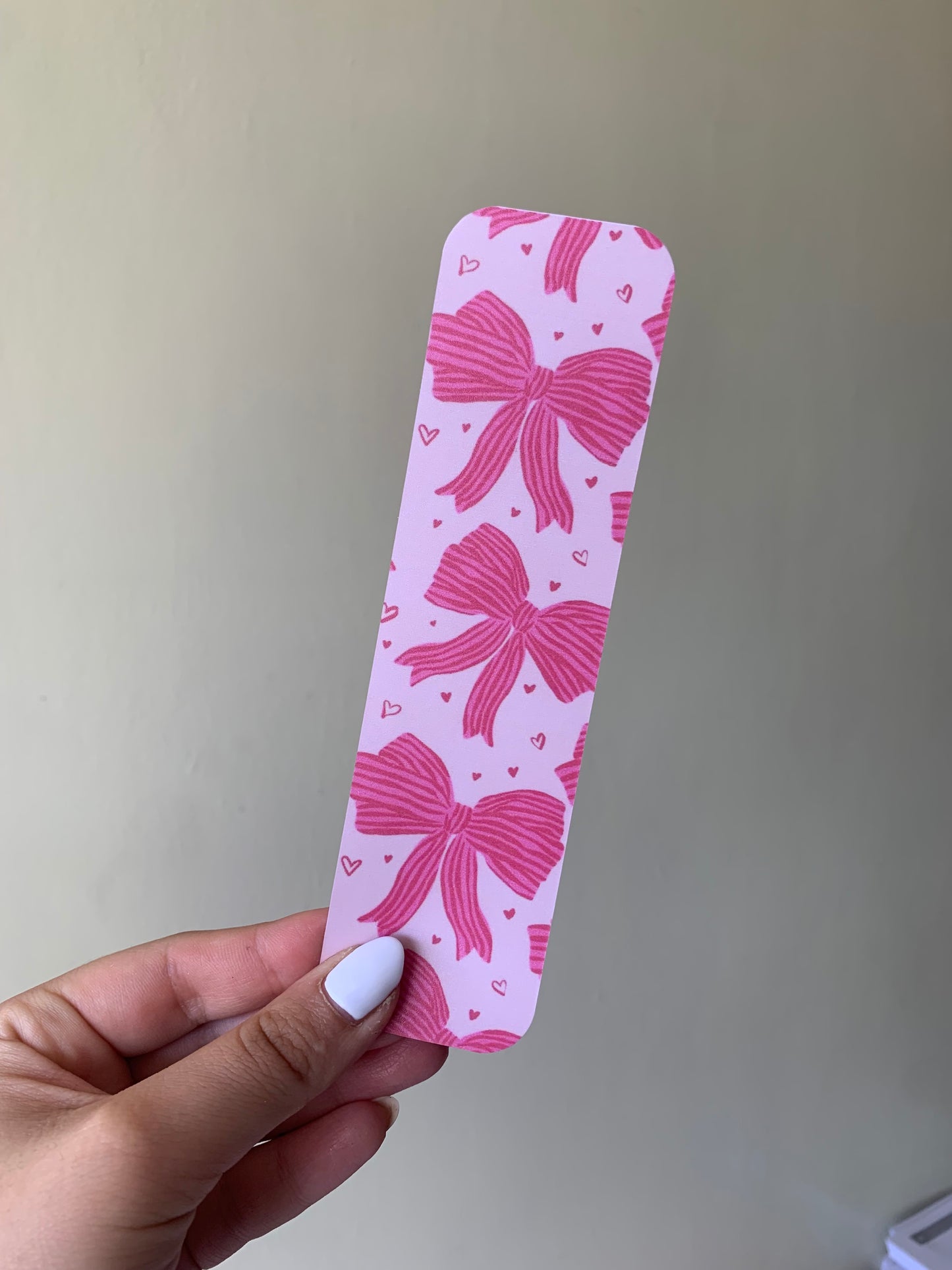 Marca página moño 🎀💖