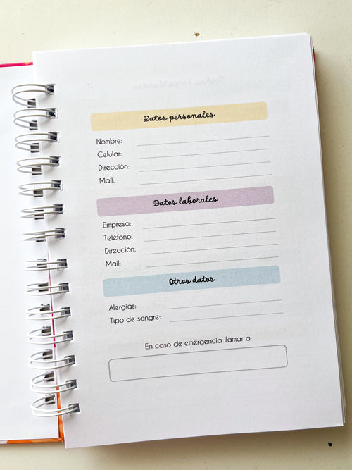 Planner Anual Borboleta 🦋🧡