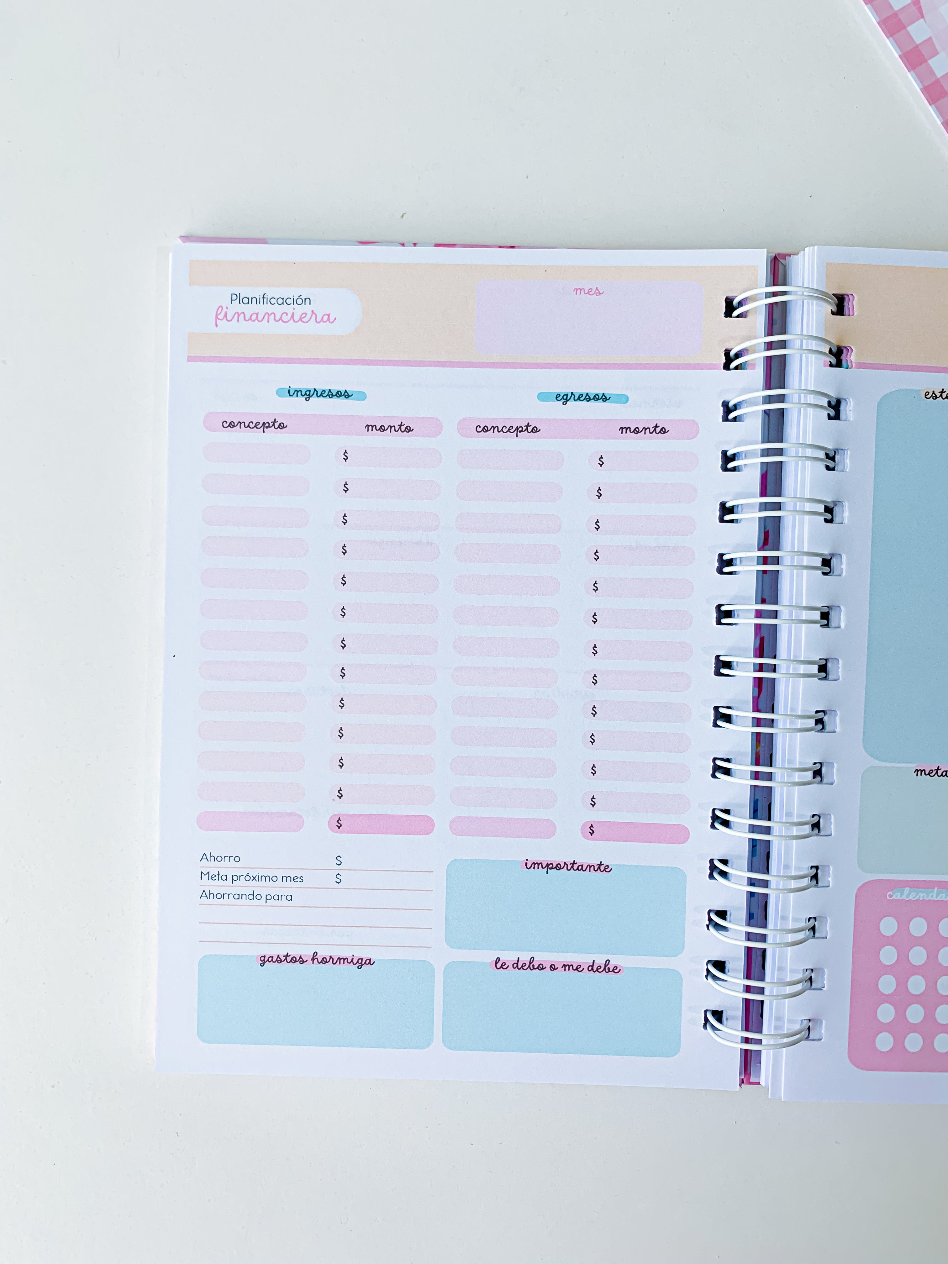 Planner Universitario Animal Print