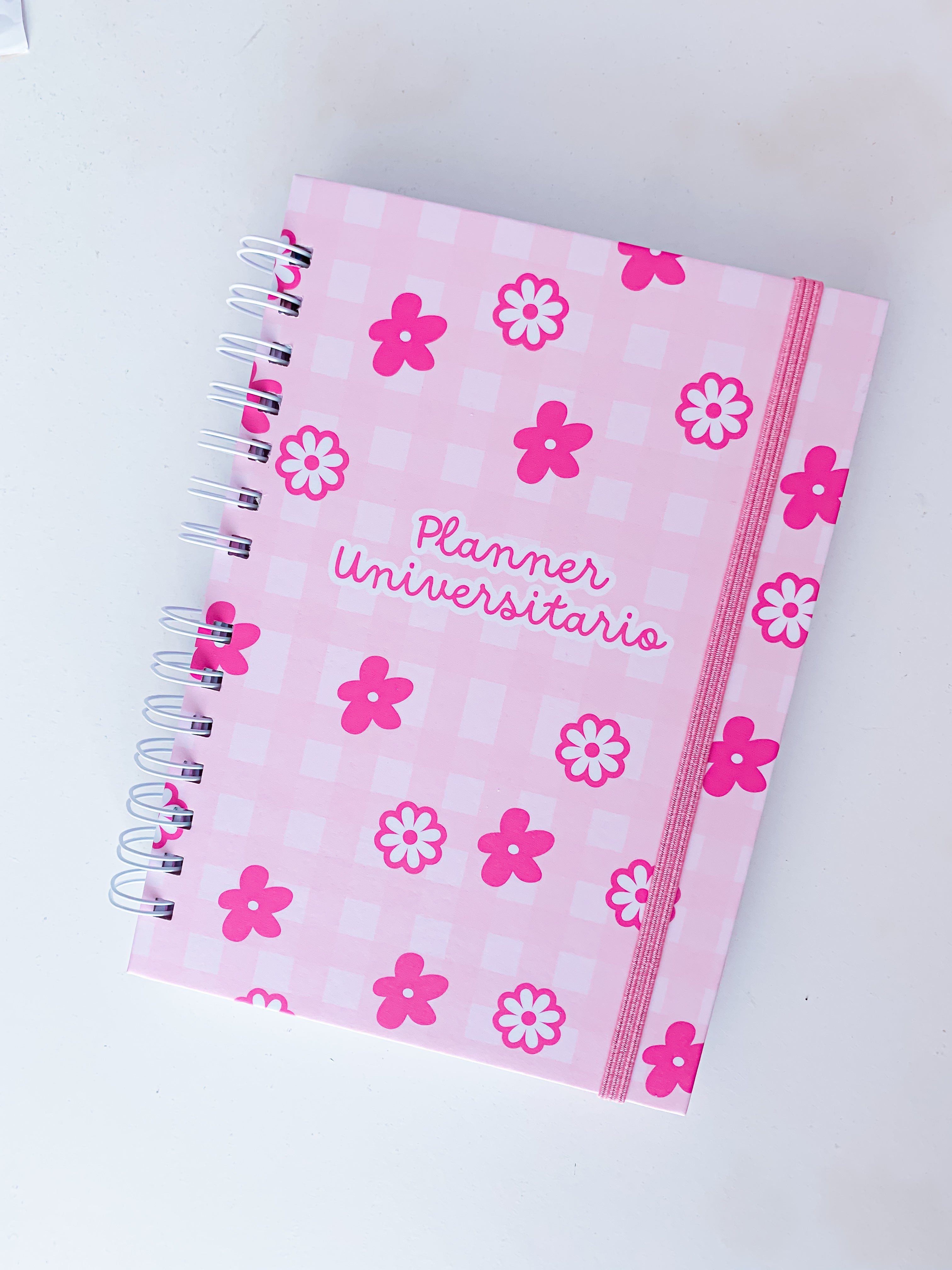 Planner Universitario Rosa