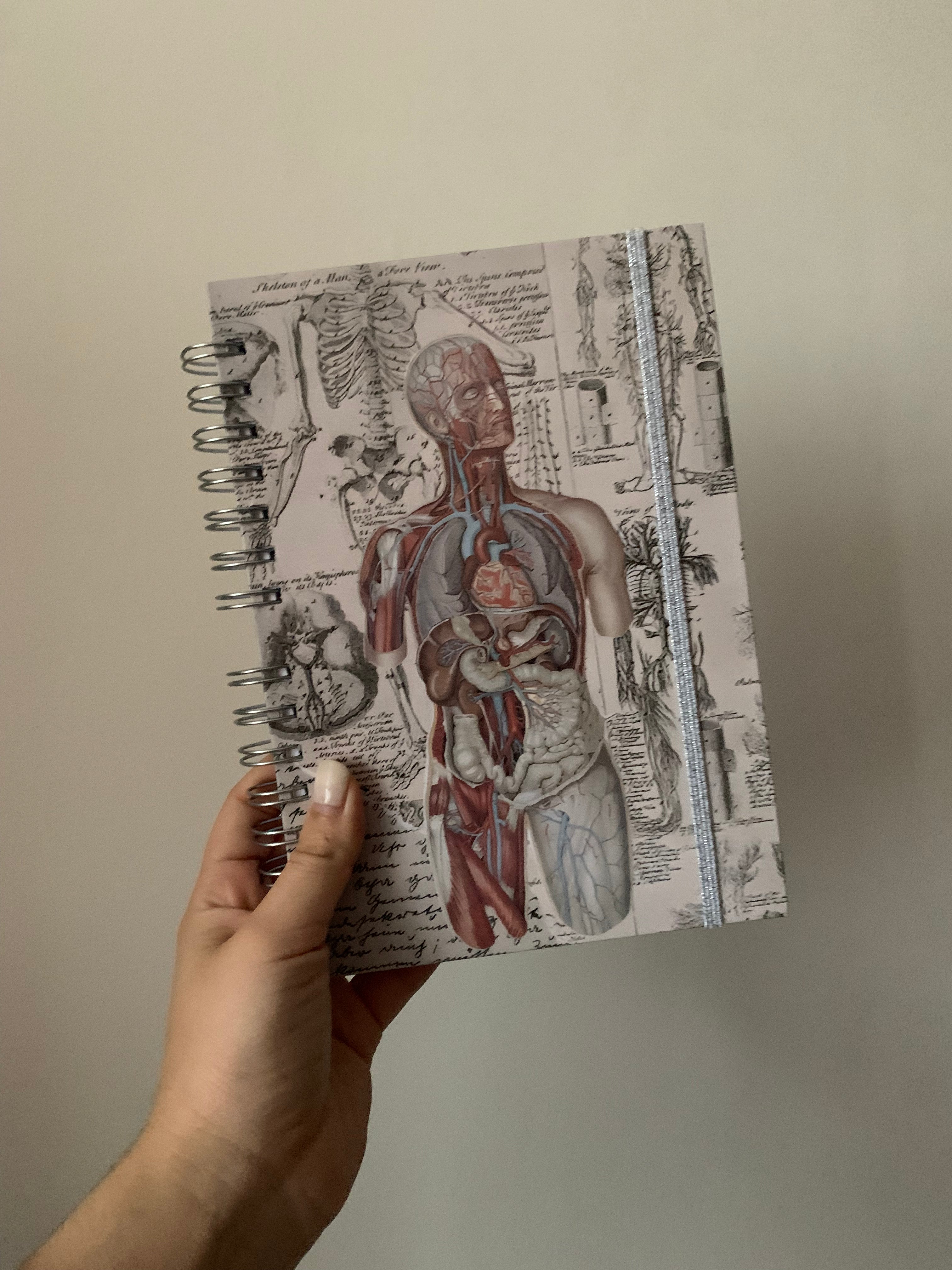 Cuaderno de Anatomía para Colorear